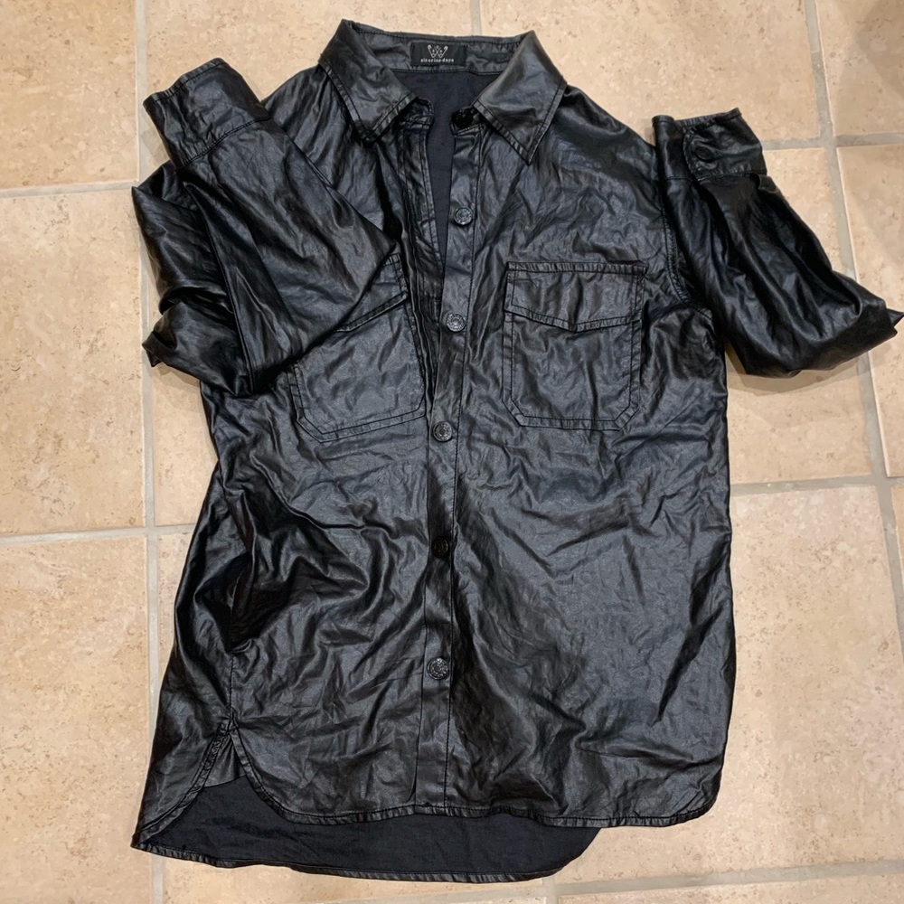 Leather Shirt